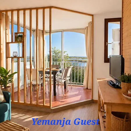 Yemanja Guest Flat- Vue &salin, Piscine, Climatisation * グリュイッサン